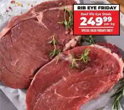 Food Lover's Market Beef Rib Eye Steak offer