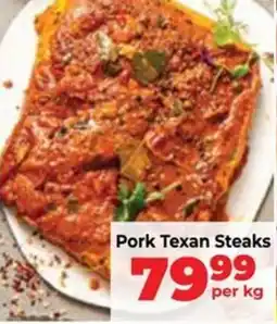Food Lover's Market Pork Texan Steaks offer