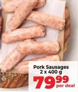 Food Lover's Market Pork Sausages offer