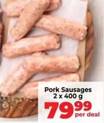 Food Lover's Market Pork Sausages offer