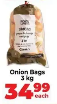 Food Lover's Market Onion Bags offer