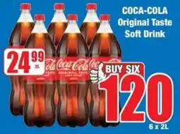 Boxer Liquors COCA-COLA Original Taste Soft Drink offer