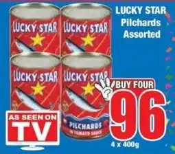Boxer Liquors LUCKY STAR Pilchards Assorted offer