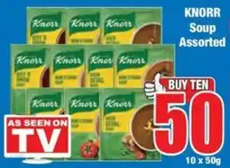 Boxer Liquors KNORR Soup Assorted offer
