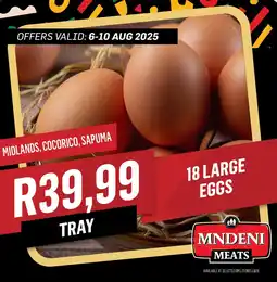 Bluff Meat Supply Large Eggs offer