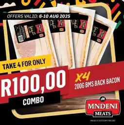 Bluff Meat Supply Bms back bacon offer