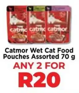 Food Lover's Market Catmor Wet Cat Food Pouches Assorted offer
