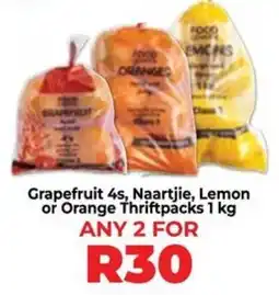 Food Lover's Market Grapefruit, Naartjie, Lemon or Orange Thriftpacks offer