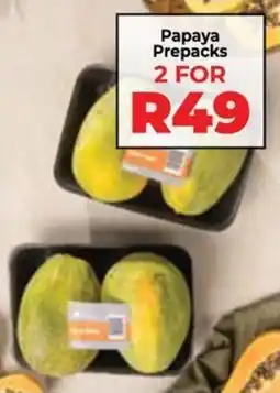 Food Lover's Market Papaya Prepacks offer