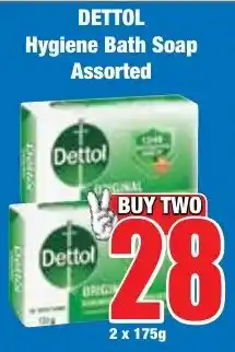 Boxer Superstores DETTOL Hygiene Bath Soap Assorted offer