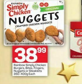 Pick n Pay Rainbow simply chicken nuggets offer