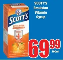 Boxer Superstores SCOTT'S Emulsion Vitamin Syrup offer