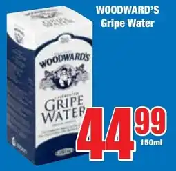 Boxer Superstores WOODWARD'S Gripe Water offer