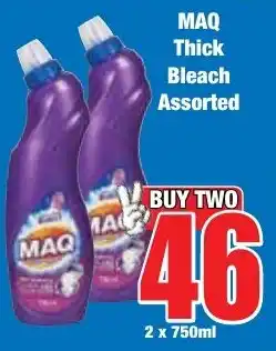 Boxer Superstores MAQ Thick Bleach Assorted offer