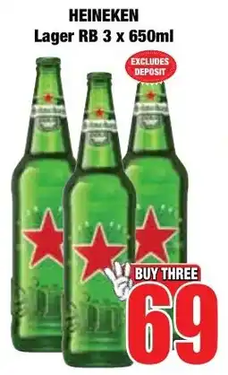 Boxer Superstores HEINEKEN Lager RB offer