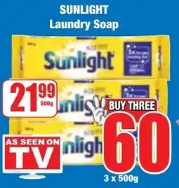 Boxer Superstores SUNLIGHT Laundry Soap offer