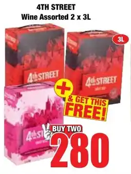 Boxer Superstores 4TH STREET Wine Assorted offer