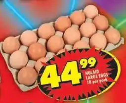 Shoprite Nulaid large eggs offer