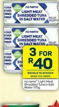 Pick n Pay Tuna in sunflower oil 3 offer