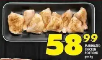 Shoprite Marinated chicken portions offer