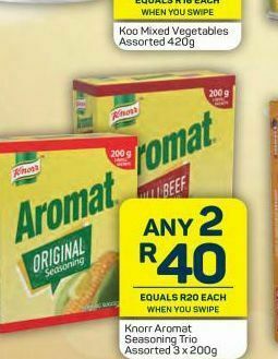 Pick n Pay Knorr aromat seasoning 2 offer