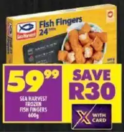 Shoprite Sea harvest frozen fish fingers offer