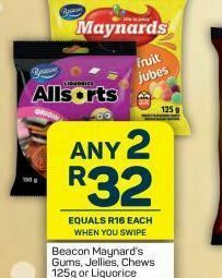 Pick n Pay Beacon maynards mini prepacks 2 offer