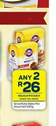 Pick n Pay Snowflake cake wheat flour 2 offer