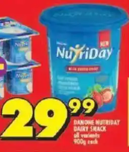 Shoprite Danone nutriday dairy snack all variants offer