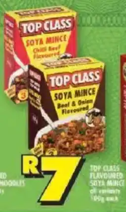 Shoprite Top class flavoured soya mince offer