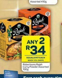 Pick n Pay Rajah curry powder 2 offer