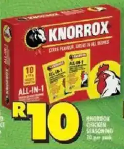 Shoprite Knorrox chicken seasoning offer