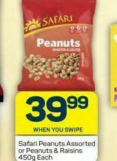 Pick n Pay Safari peanuts offer