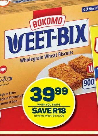 Pick n Pay Bokomo weet-bix offer