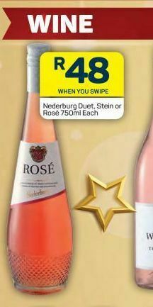 Pick n Pay Nederburg wine offer