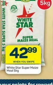 Pick n Pay White star maize meal offer