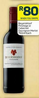 Pick n Pay Beyerskloof wine offer