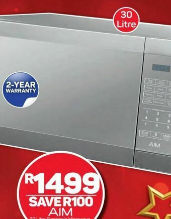 Pick n Pay Aim microwave oven offer