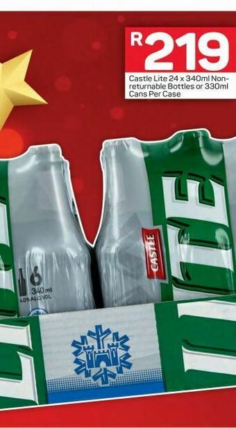Pick n Pay Castle lite beer offer