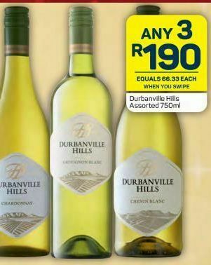Pick n Pay Durbanville hills wine 3 offer
