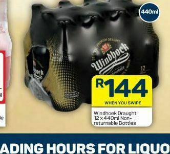 Pick n Pay Windhoek beer offer