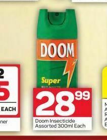 Pick n Pay Doom insecticide offer