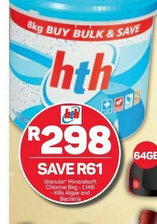 Hth mineral pool chlorine