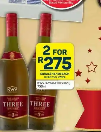 Pick n Pay Kwv 3 year old brandy 2 offer
