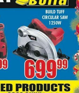 Boxer Build Build tuff circular saw offer