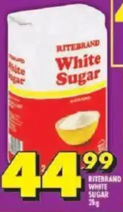 Shoprite Ritebrand white sugar offer