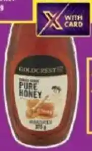 Shoprite Goldcrest pure honey offer
