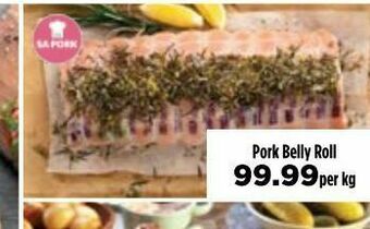 Pork belly roll
