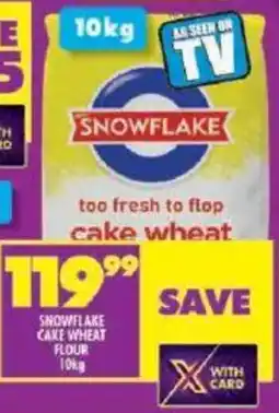 Shoprite Snowflake cake wheat flour offer