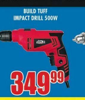 Boxer Build Build tuff impact drill offer